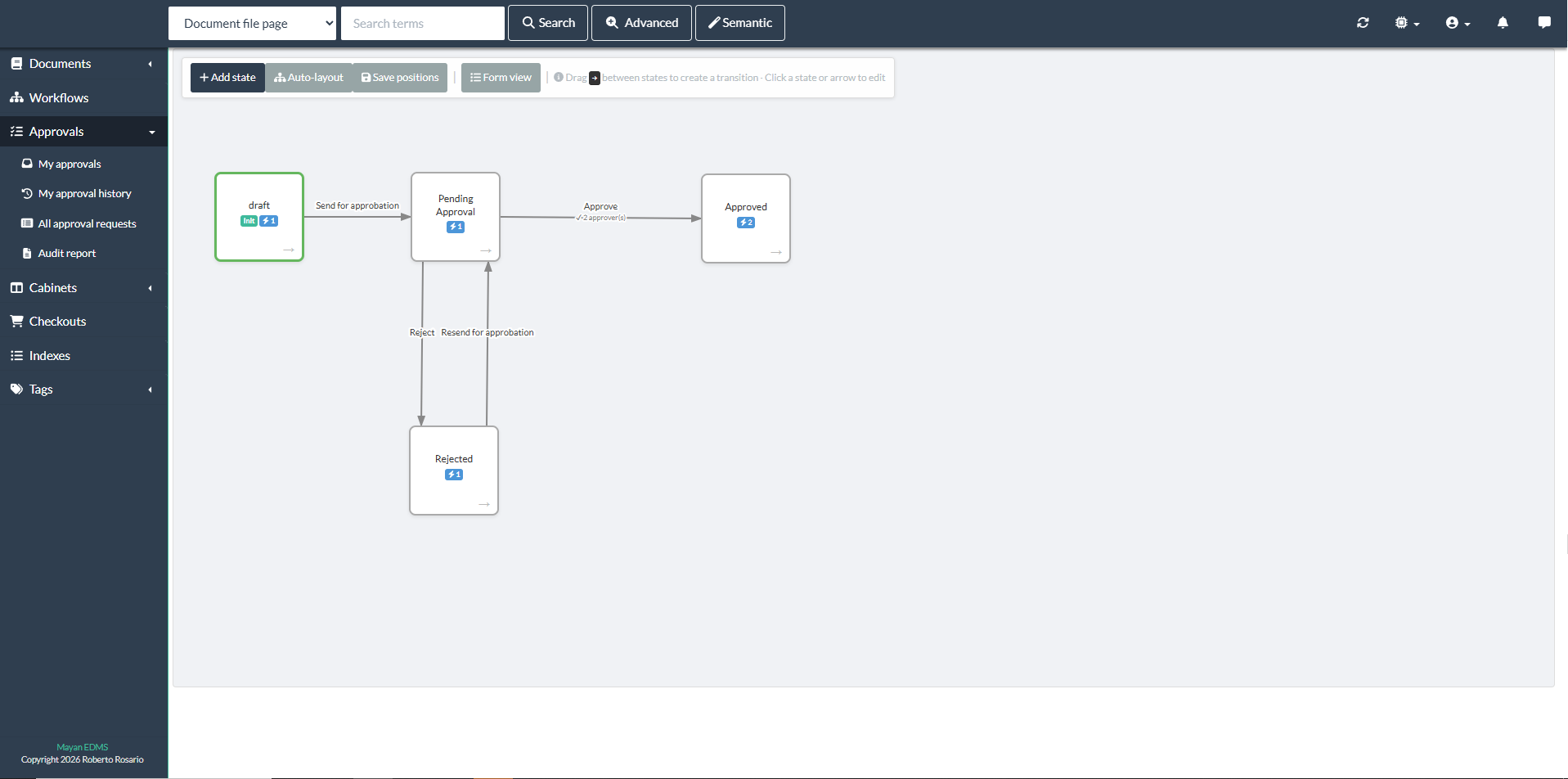 Workflow UI